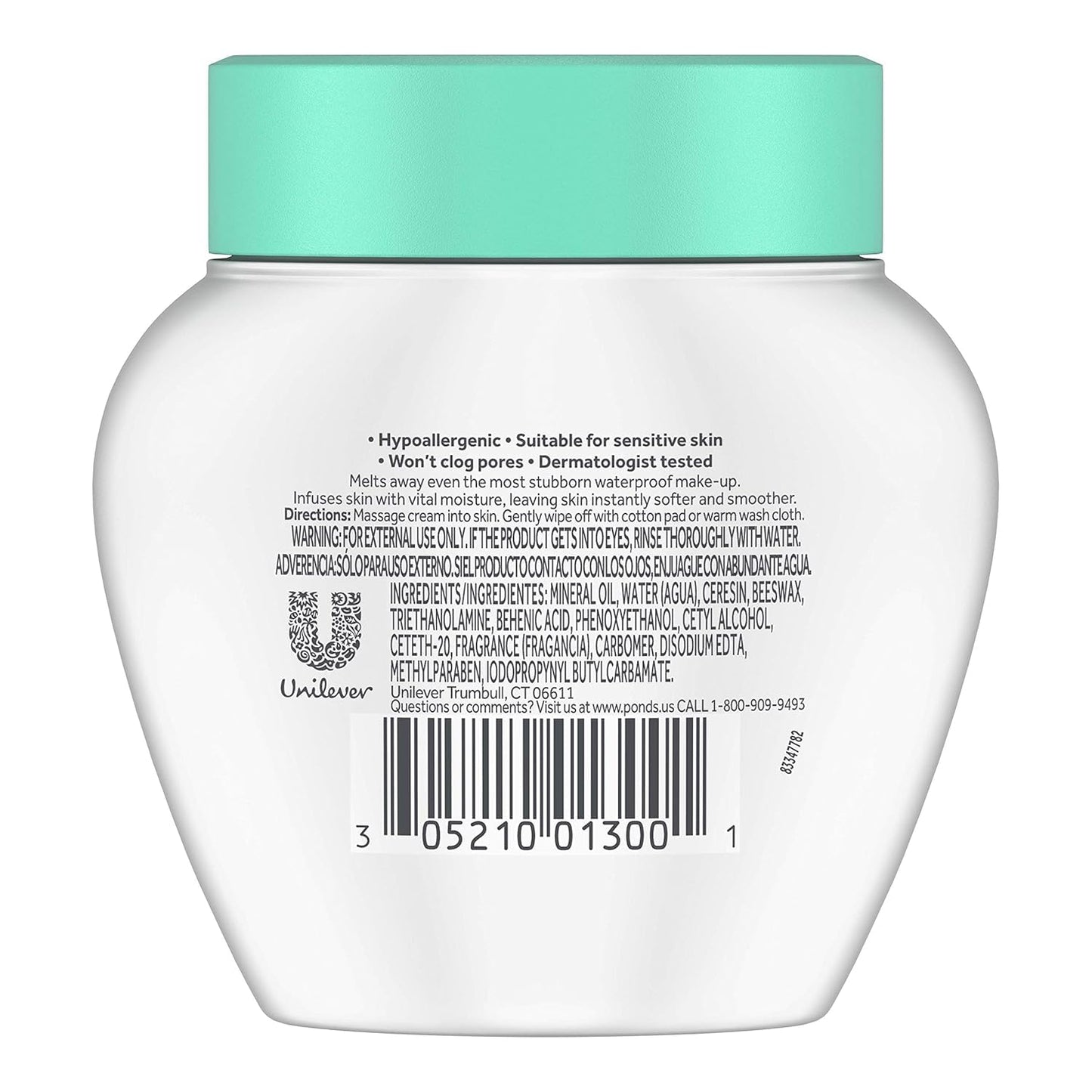 Pond's Cold Cream Cleanser 3.5 oz (Pack of 12)