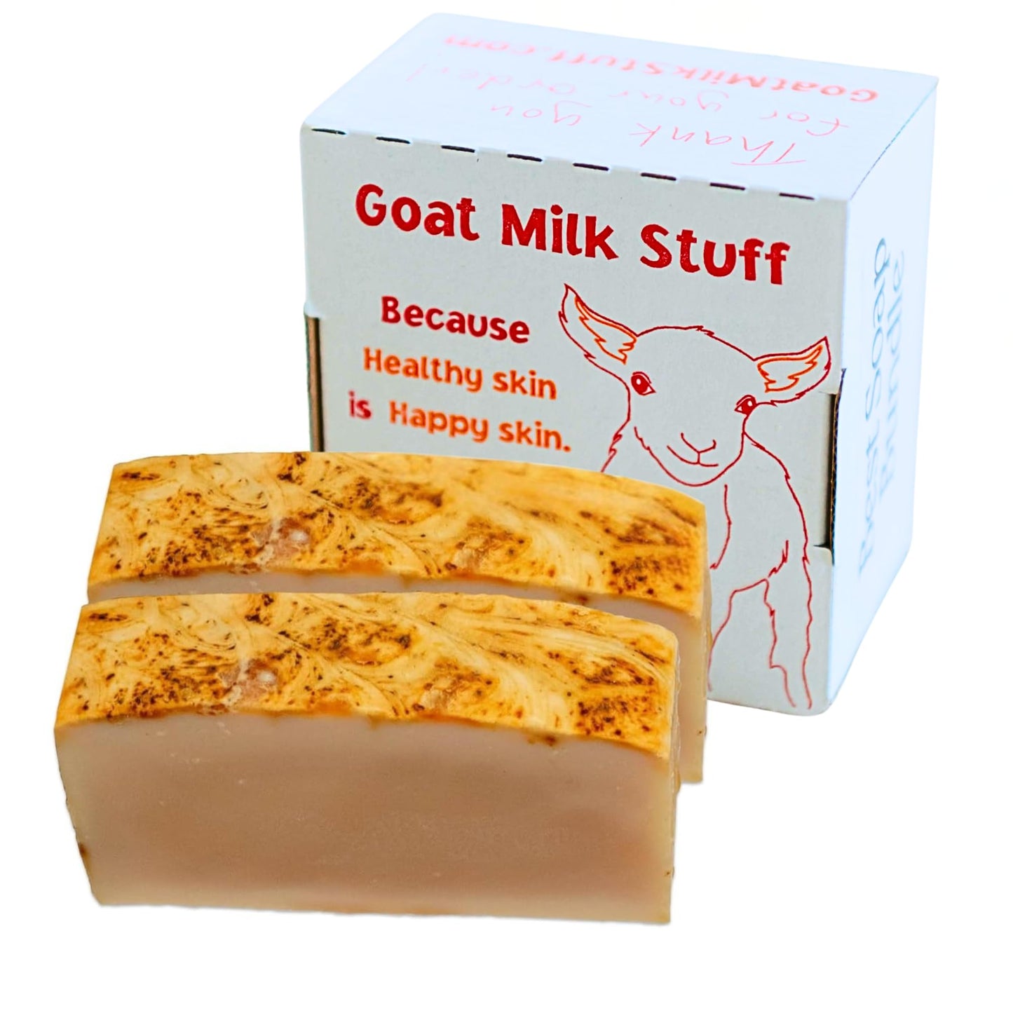 Goat Milk Stuff Goat Milk Soap - TEA TREE | Natural Soap Bars For Women and Men, Face Soap for acne - Handmade (Box of 2)