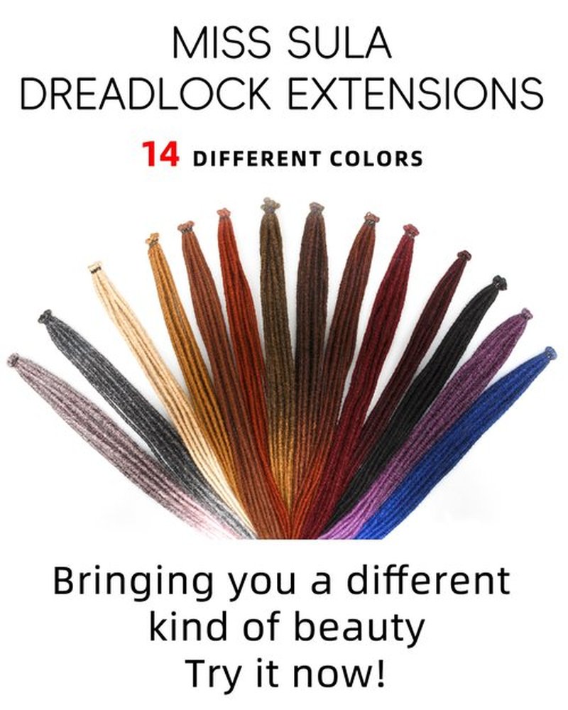 24 Inches Single Ended Dreadlock Extensions for Women(0.6 cm Width,50 Strands,Ombre Blonde),Faux Locs Crochet Hair,Soft Synthetic Loc Extensions(24"-5 Packs,T1B/27)