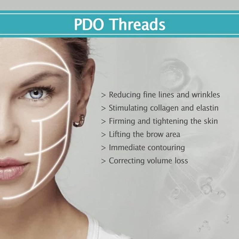 ESTEVO PDO Mono Threads Lift, for Face and Body PDO Thread For Skin Tightening and Reduce Wrinkle (20PCS-29G*50mm)