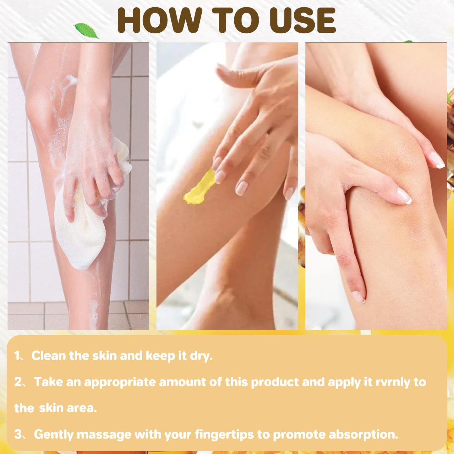 KEBEGE 2 PCS Bee Venom Cream, Bee Venom Advanced Cream,Suitable for Back, Neck, Hands, Foot, Etc