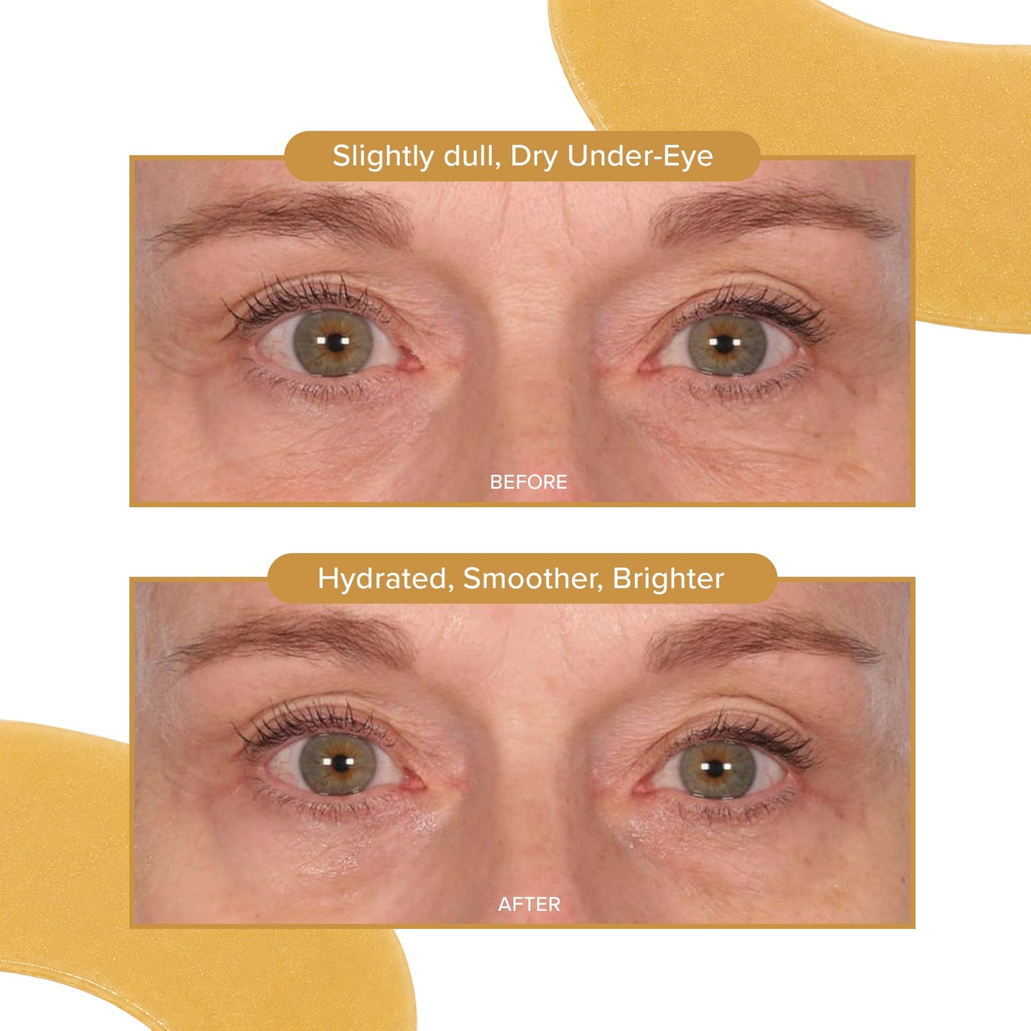 Dr. Tree 24kt Gold Collagen Hydrogel Eye Patches, 84g / 2.96 oz (60 Pads)
