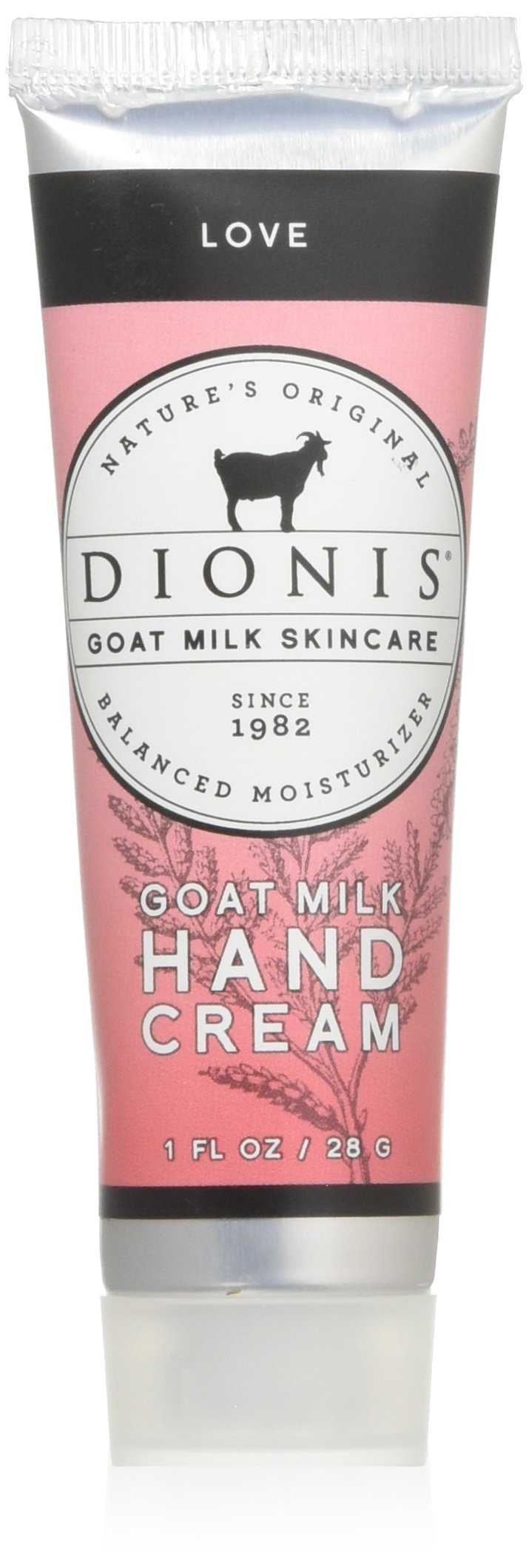 Dionis - Goat Milk Skincare Love Scented Hand Cream (1 oz) - Made in the USA - Cruelty-free and Paraben-free
