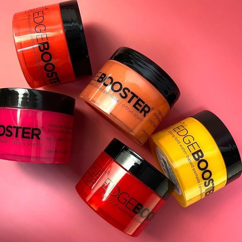 Style Factor Edge Booster Strong Hold Water-Based Pomade 3.38oz (Cherry)