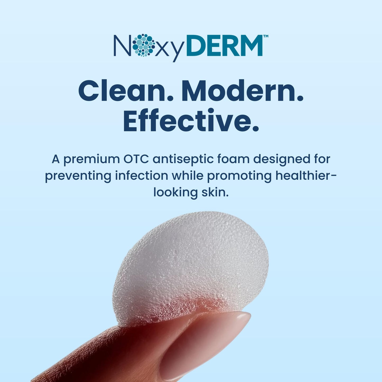Premium First Aid Antiseptic Foam for Cuts, Scrapes, Burns and Wound Care. Benzalkonium Chloride Formula. Formulated with Nitric Oxide for Elevated Skin Support. 1oz. NOxyDERM
