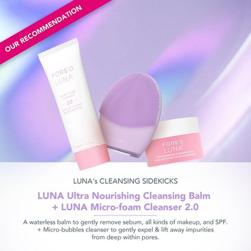FOREO LUNA 4 Face Cleansing Brush - Firming Face Massager - Anti Aging Face Care - Enhances Absorption of Facial Skin Care Products - Simple Skin Care Tools - Sensitive Skin