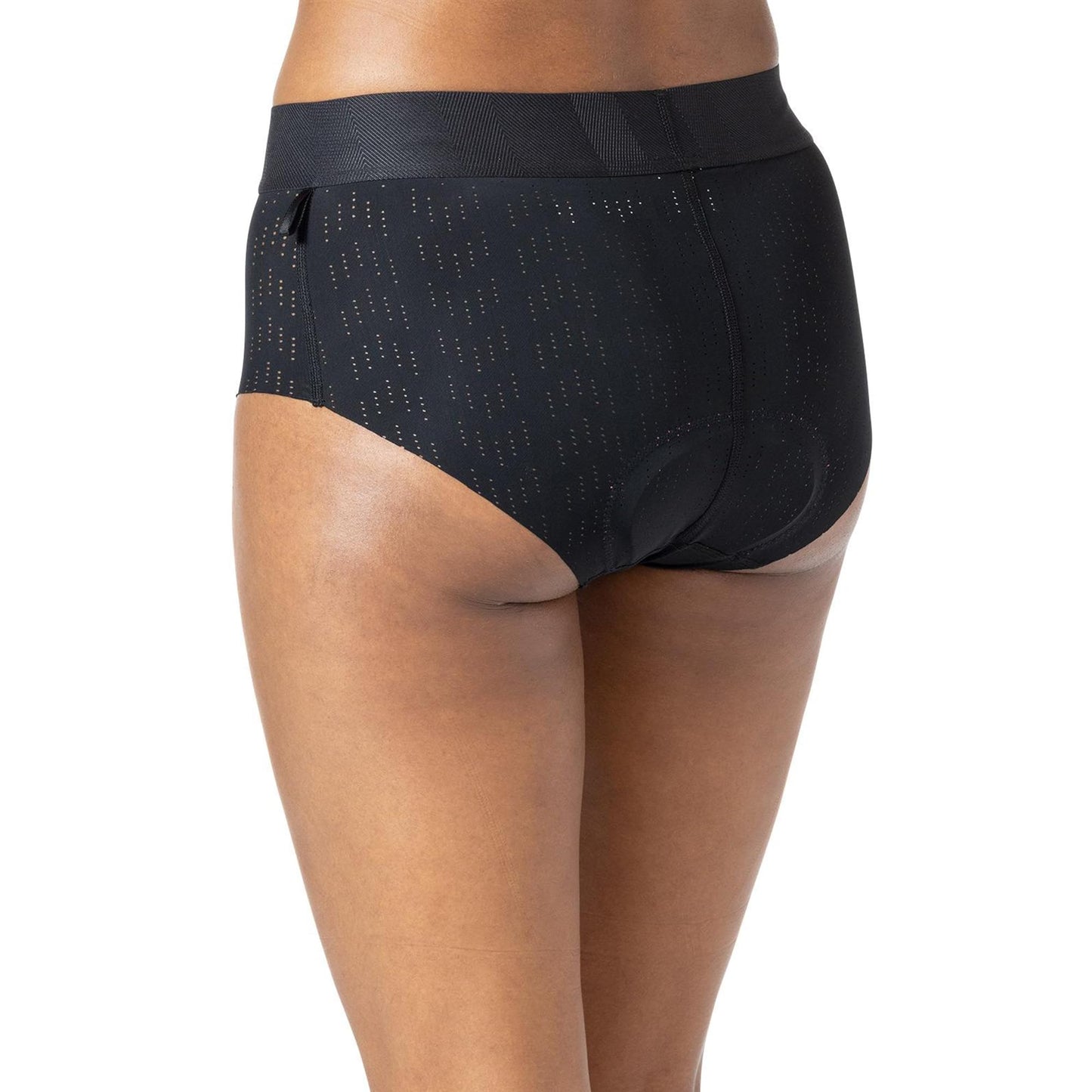 Terry Cyclo Brief 2.0 Bike Liner - Women's No-Show Breathable Padded Cycling Underwear - 2 inch Inseam