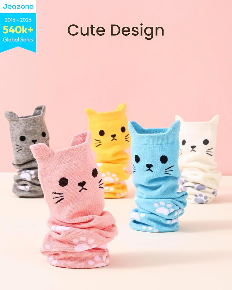Cute Cat Socks for Women - Adorable Gifts for Cat Lovers | Perfect for Wife, Mom, Girlfriend, Daughter