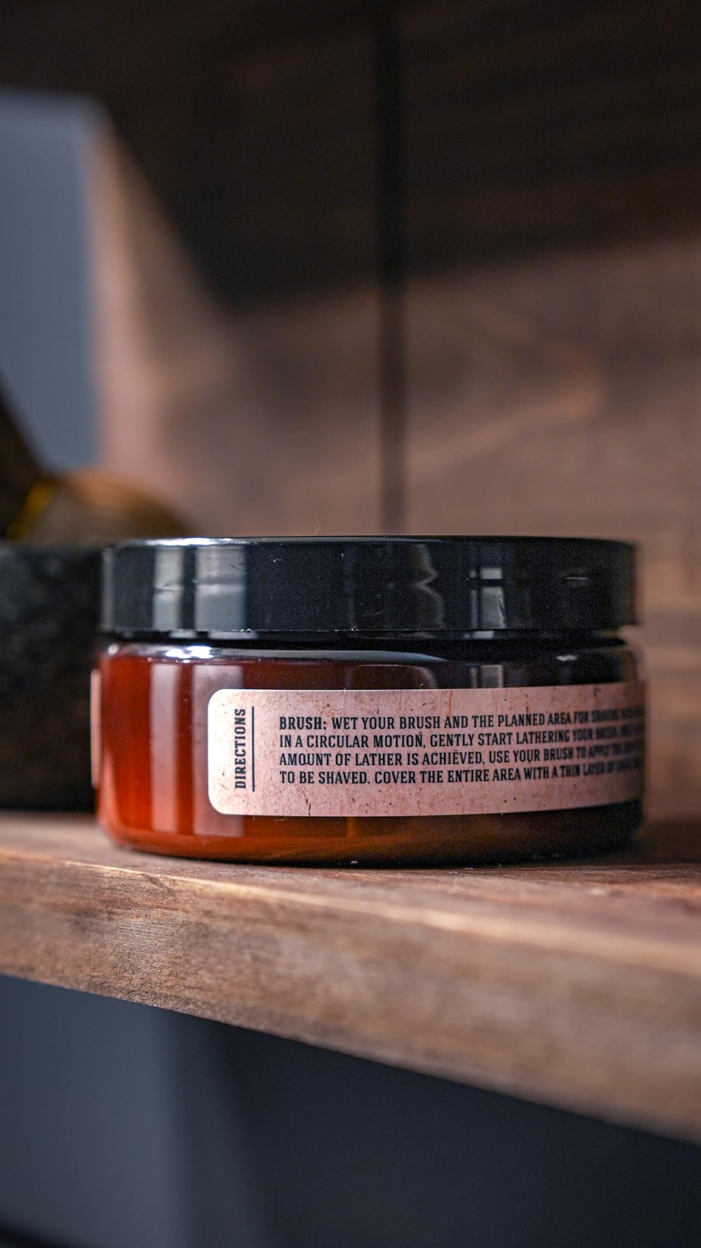 Johnny Slicks Organic Shave Soap - Supports Smooth Shaving - Shea Butter, Tea Tree & Jojoba - Natural Ingredients - Original Scent - 8 oz