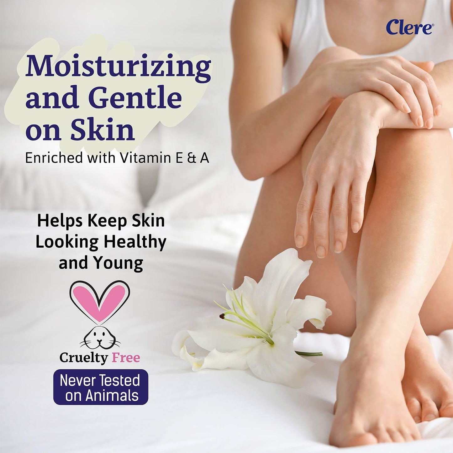 CLERE Hand and Body Lotion, Luxurious Rich Musk With Glycerine and Vitamin E & A 400 ml (Pack of 1)
