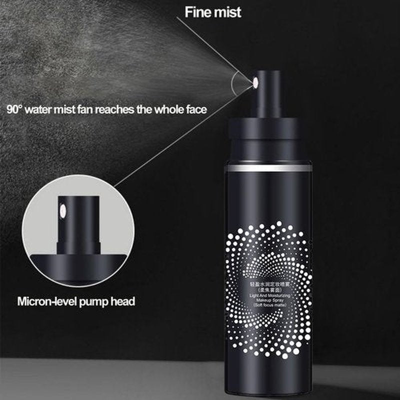 Long Lasting Hydrating Makeup Setting Spray, Long Lasting Makeup Setting Spray, Makeup Setting Spray for Face, Setting Spray For Makeup Long Lasting for All-Day Makeup Perfection (White*2, 1)