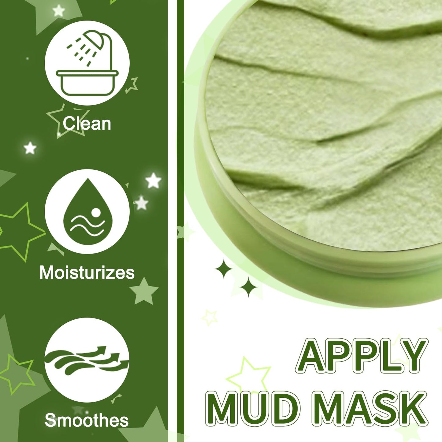 ZYGCDZ Holy Basil Bubble Deep Cleansing Mask with Carbonated Water for Pore Cleansing & Blackhead Removal, Korean Clay Bubble Wash-Off Facial Pack, 90g / 3.17 oz (01)