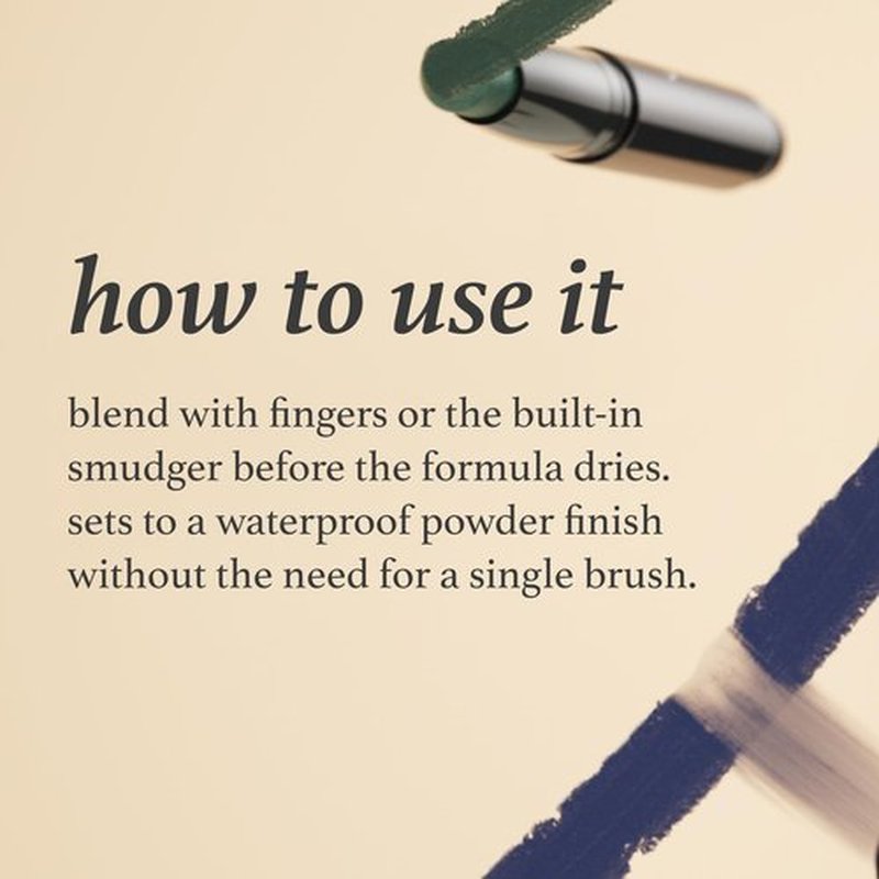 Julep Eyeshadow 101 Crème to Powder Waterproof Eyeshadow Stick, Marmalade Shimmer