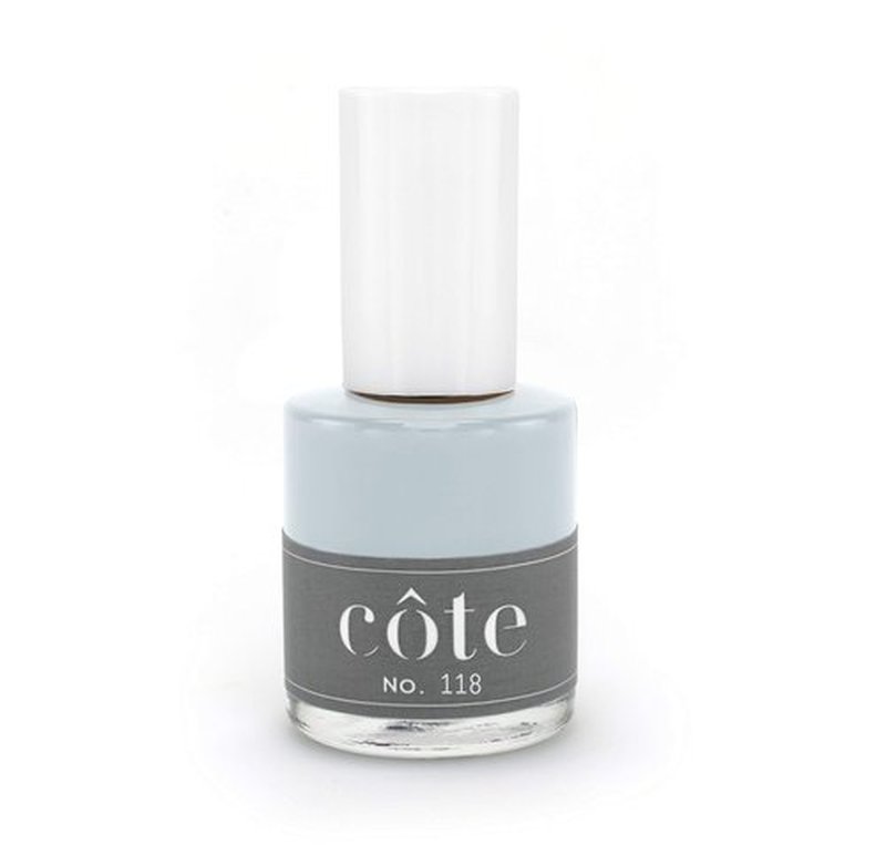 Cote Toxin Free Nail Polish (No. 118 Chalky Light Blue)