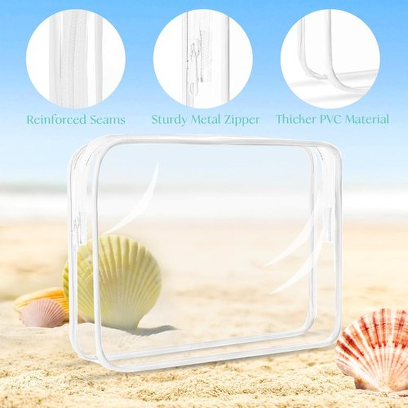 CHEODIN Travel Shampoo Bottles 5 pcs 3.4oz TSA Approved Travel Bottles for Toiletries Travel Size Bottles Leak Proof Empty Lotion Containers with Flip Cap Small Plastic Squeeze Bottlesp-Clear