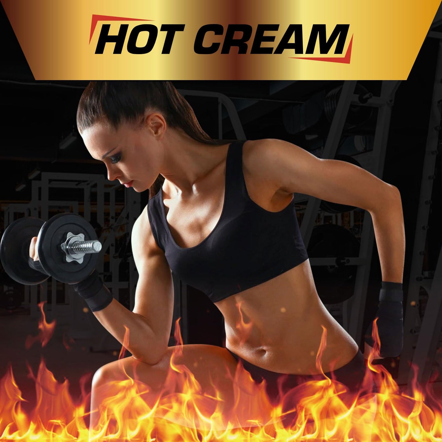 REBODUM Hot Sweat Cream 2 Pack, 4 oz Each Jar (Total 8 oz), Sweat Enhancer Cream for Women & Men, Workout Sweat Cream