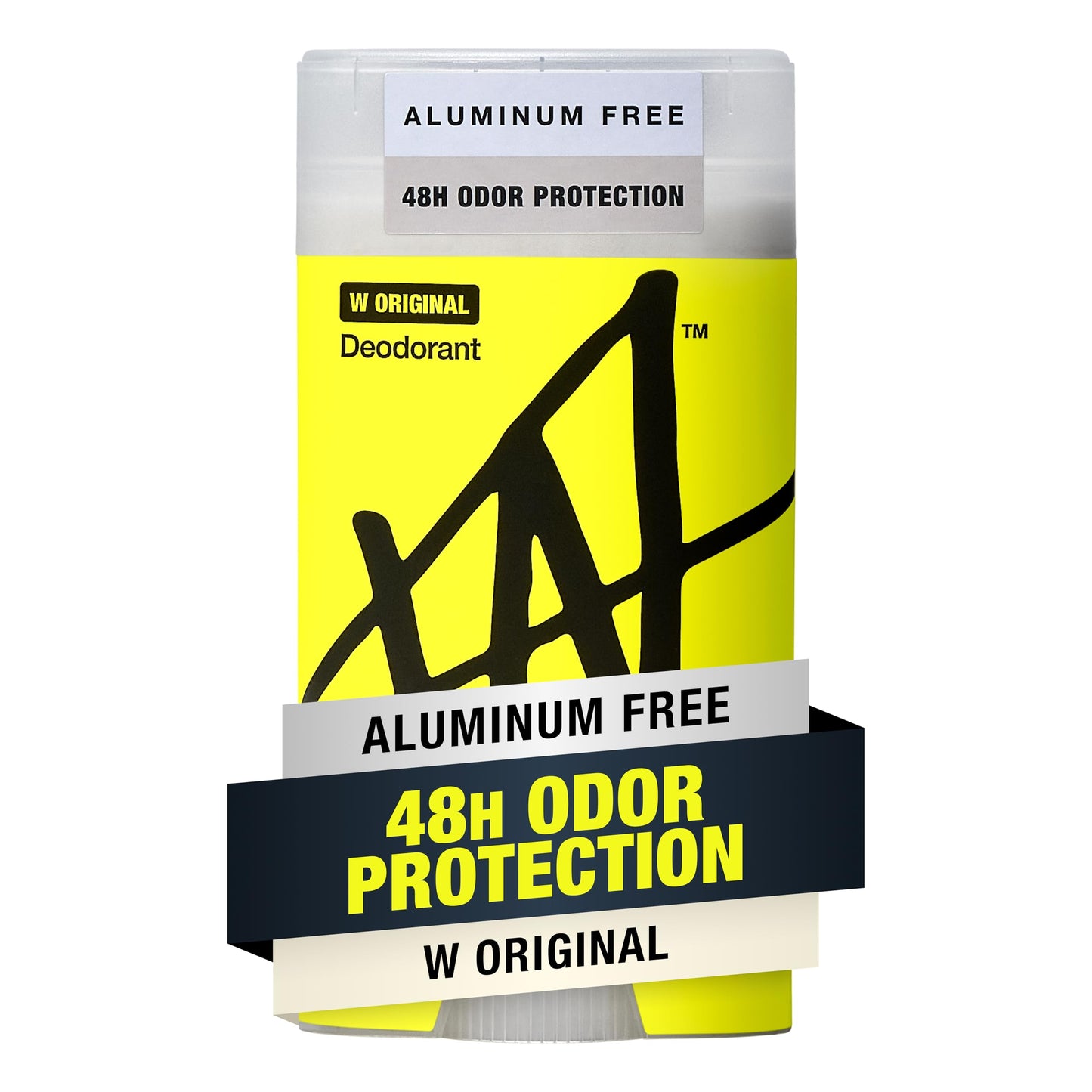 W By Jake Paul Men's Aluminum-Free Deodorant, Sensitive Skin Friendly, Dermatologist Tested, Vitamin-Infused Deodorant for Men, Original Scent, 2.6 oz