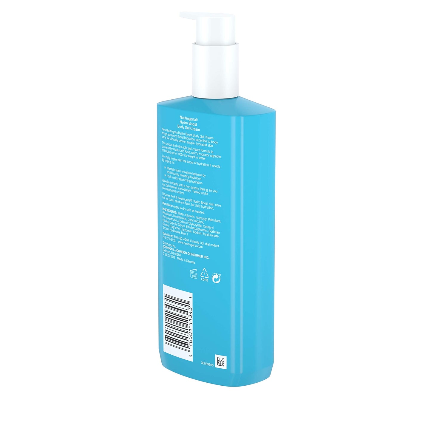 Neutrogena Hydro Boost Hydrating Body Gel Cream, 16 Ounce (pack Of 3)