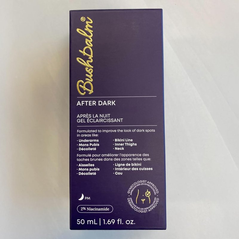 Dark Spot Serum - After Dark Brightening Gel for Underarm, Bikini Line & Intimate Areas - TXA, Niacinamide & Aloe Vera, 50ml