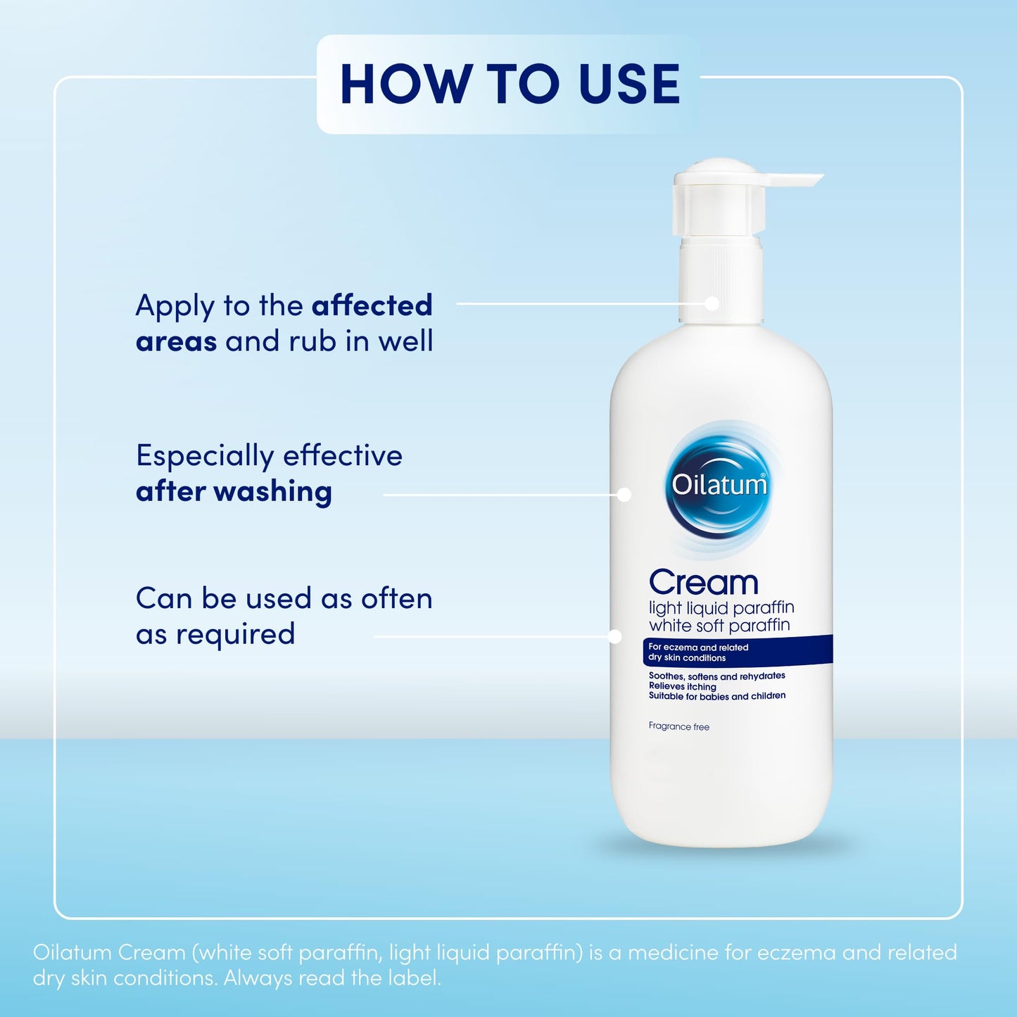 Oilatum Cream 500ml