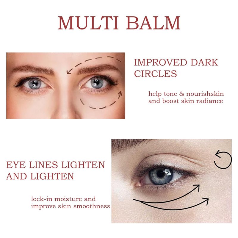 Calcium Volume Multi Balm - Collagen Moisturizing Stick for Hydration | Almond & Vitamin E | 2-Pack