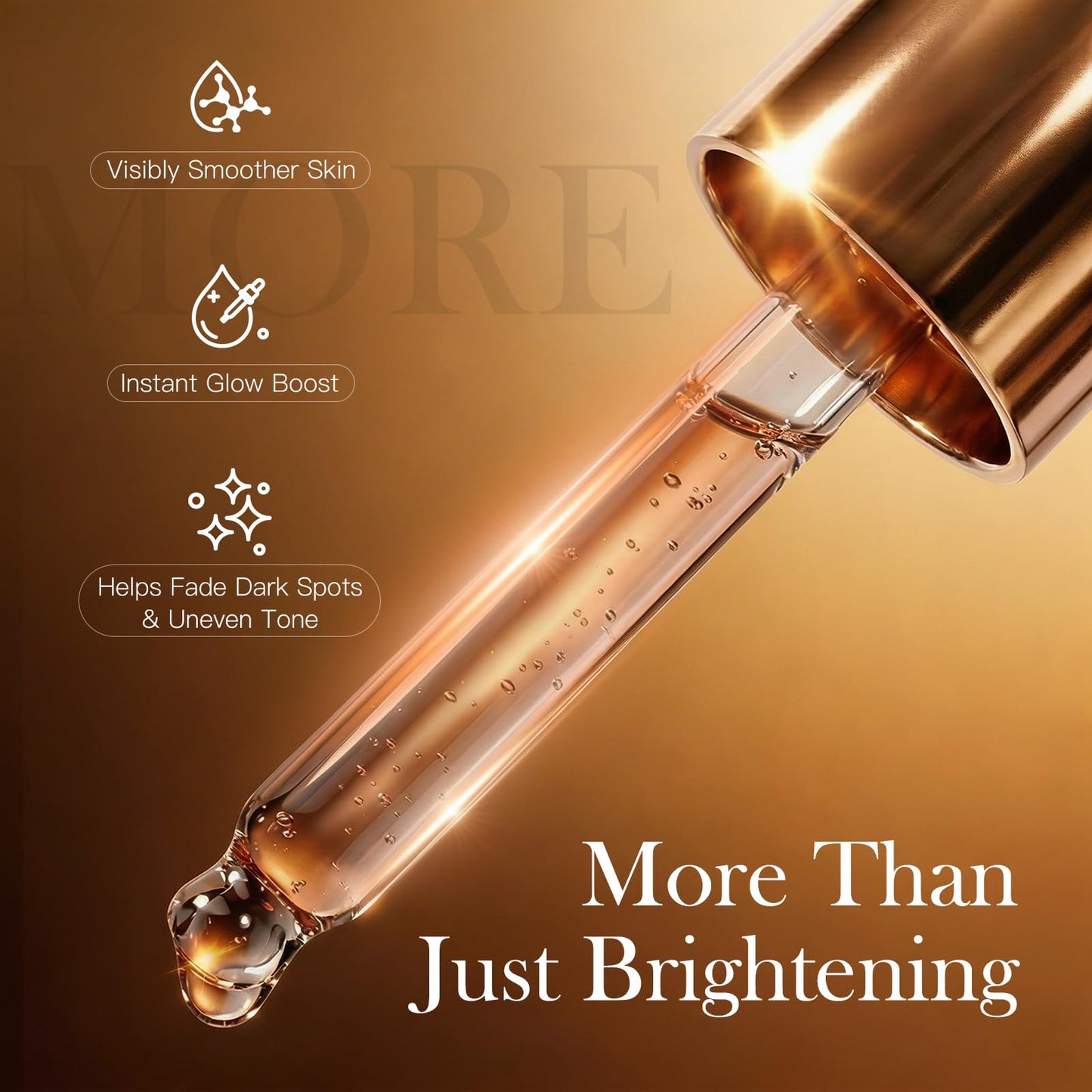 Brightening Saffron Serum,Natural Radiance Enhancer, Skin Tone Evener,Luminous Complexion,1.01 Floz