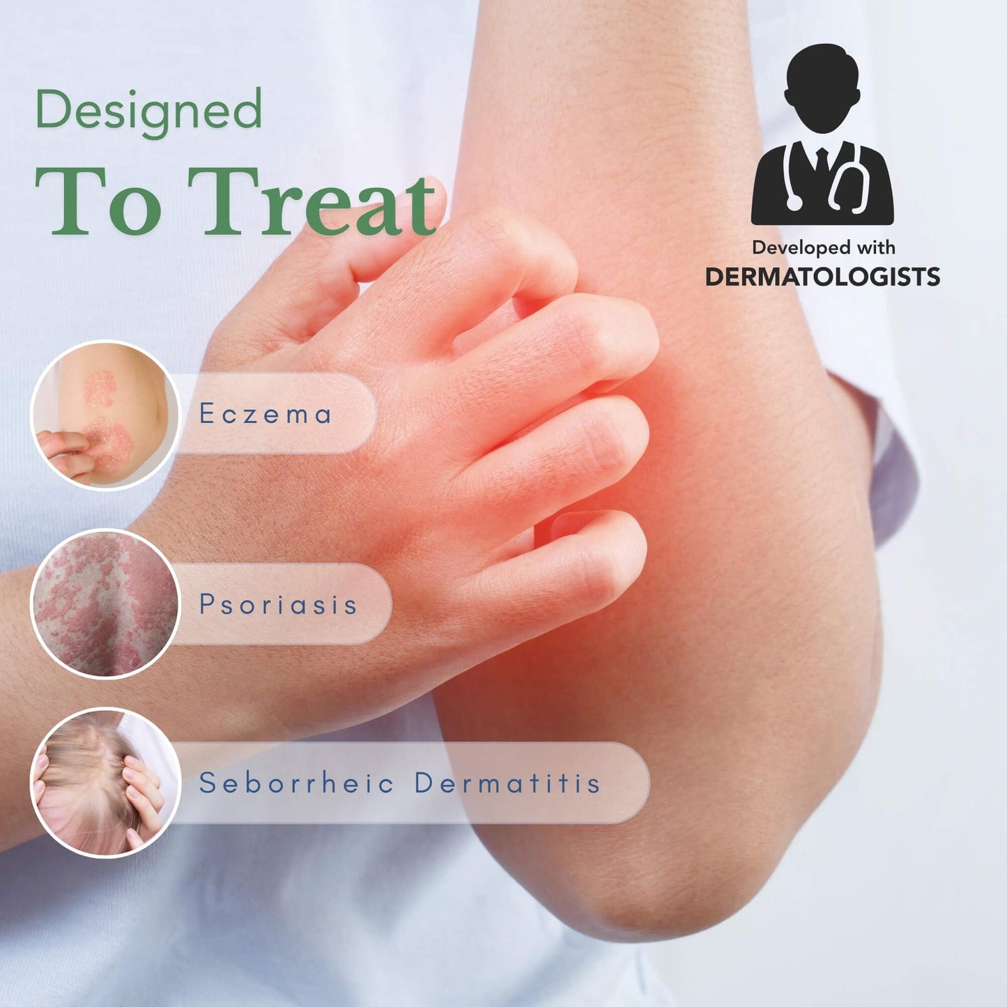 Theraplex AIM - Anti Itch Cream (2 oz) – 1% hydrocortisone for Itchy Skin Relief, moisturizing Cream for Eczema, Seborrheic Dermatitis. Safe for Kids. Relieves Itchy Skin with Maximum Strength.