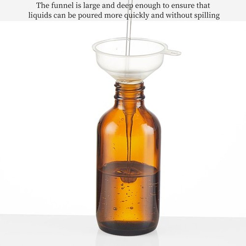 Bastelica Amber Glass Dropper Bottle 4 oz, Tincture Bottles with Dropper, Golden Cap Essential Oils Bottles for Health, Personal Care & Beauty - 4 Pack