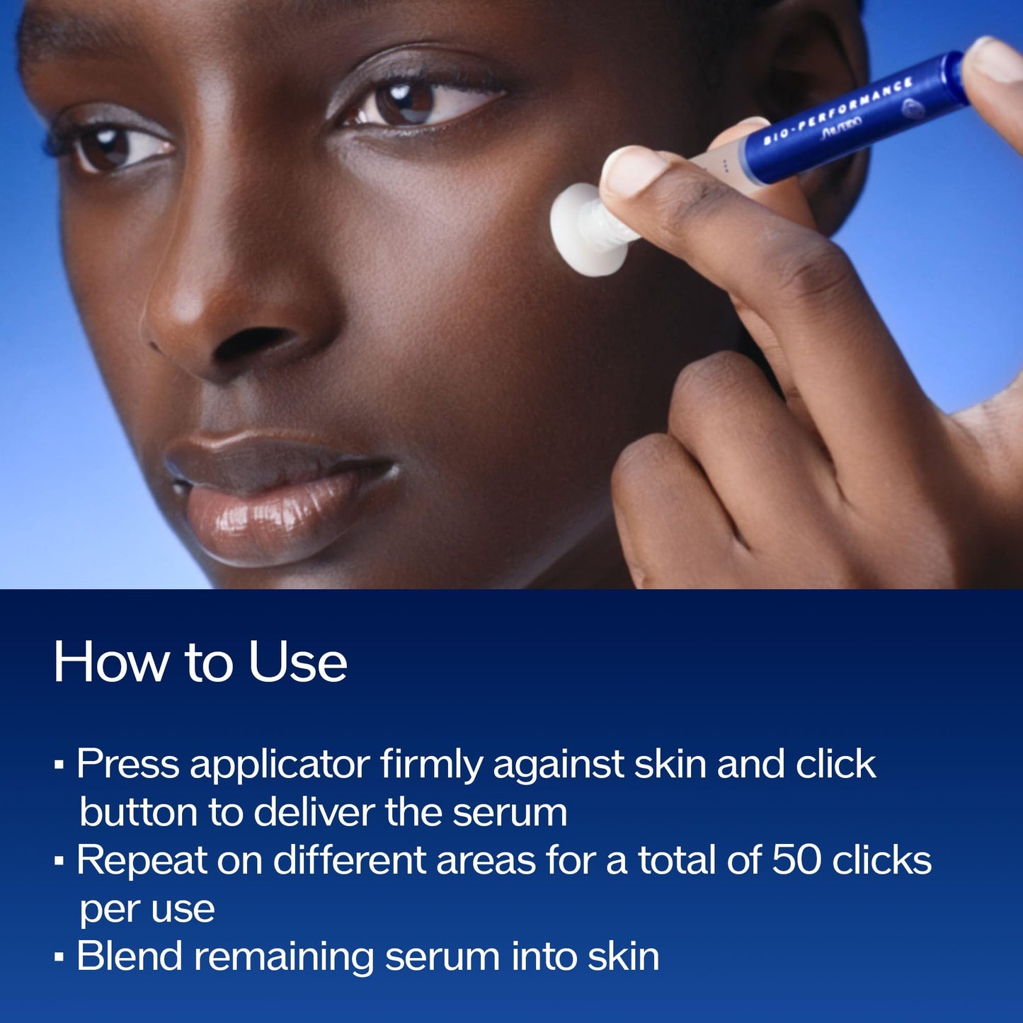 Shiseido Bio-Performance Micro-Click Concentrate - Next-Generation Targeted Serum for Wrinkles - 1.4 mL (6 Applications) - All Skin Types