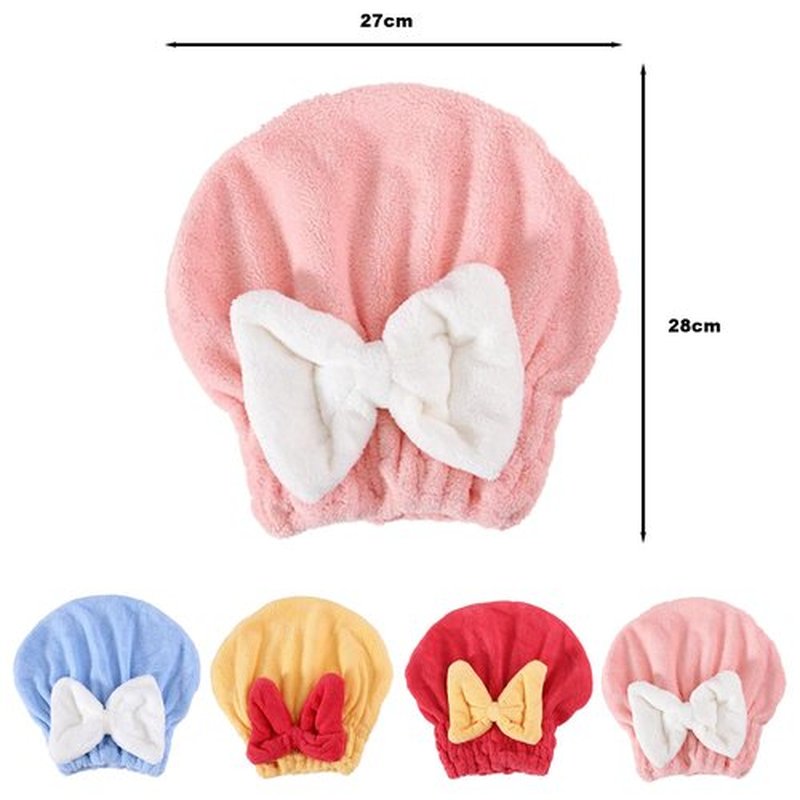 Beyonddraw New Super Absorbent Hair Towel Wrap for Wet Hair, Efficient Hair Towel Wrap for Women, Microfiber Towel for Hair Drying, Fit Comfort Ease of Use Fast Drying Hair Towel Caps (C)