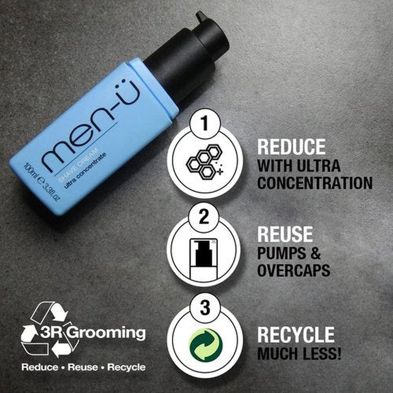 men-ü Leave In Conditioner REFILL, ULTRA CONCENTRATE mens HAIR CARE, hair conditioner w/UP TO 100 APPLICATIONS, High performance, longer lasting hair serum for men - 100ml Refill