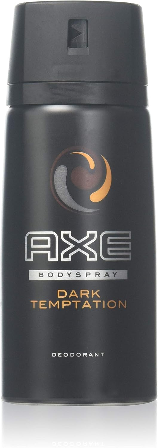Axe Dark Temptation Body Spray 4 oz - 4 Pack | Long-Lasting Men's Fragrance