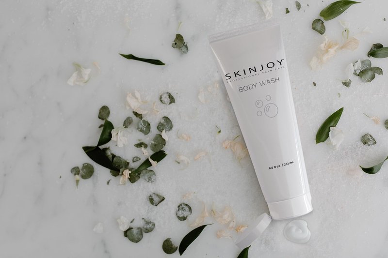 Skinjoy Body Wash Moisturizing Skin Care, Moisturizing Body Wash For Dry Skin, Natural Body Wash, Paraben Free, Phthalate Free, Dye Free - 8.5 Fl Oz