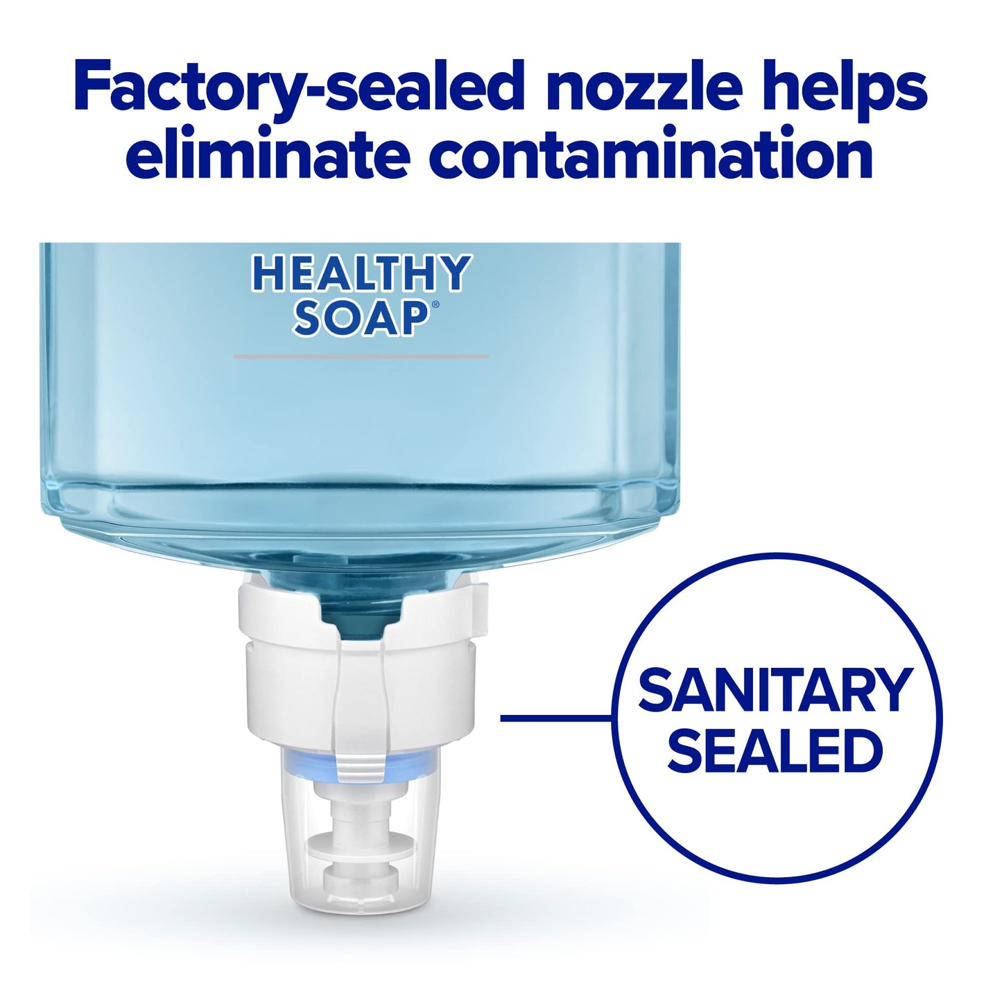 Purell Brand HEALTHY SOAP Gentle & Free Foam,Fragrance Free,1200 mL Hand Soap Refill ES4 Manual-Soap Dispenser - 5072-02 - Manufactured by GOJO,Inc.,(Pack of 4)