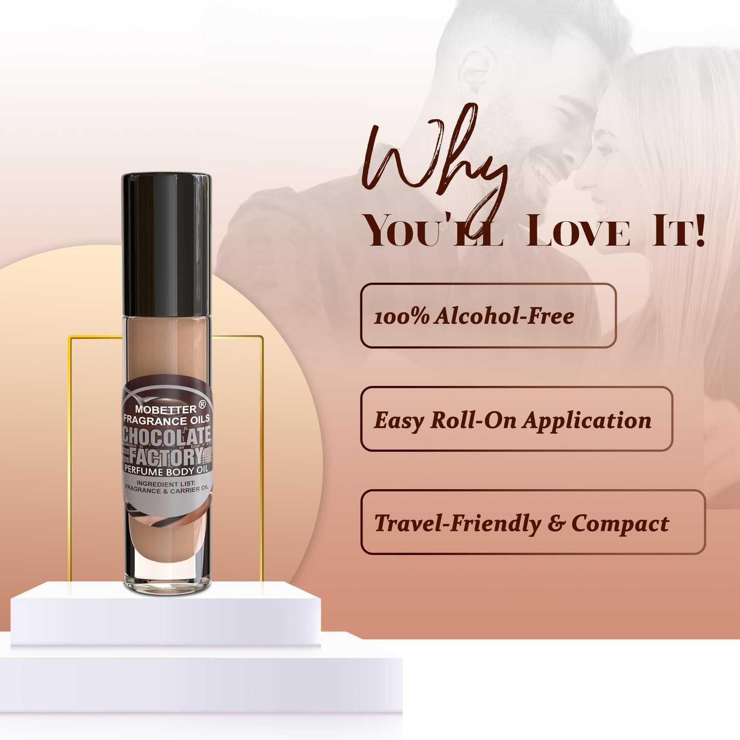 MOBETTER FRAGRANCE OILS Chocolate Factory Perfume Body Oil