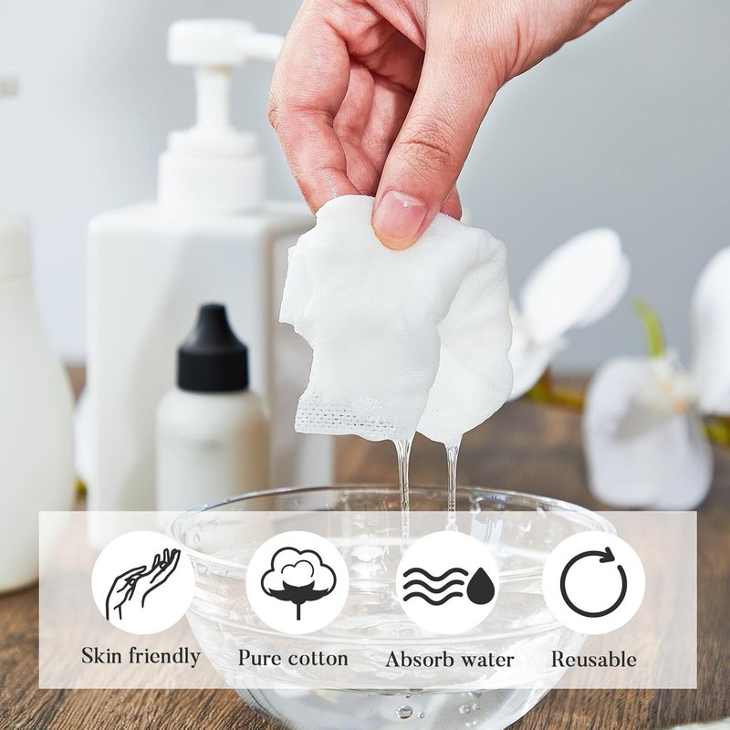 Compressed Towels - 2000 Pcs Portable Disposable Mini Face Towels | Cotton Compressed Coin Tablets for Travel, Camping, Spa, Hotel