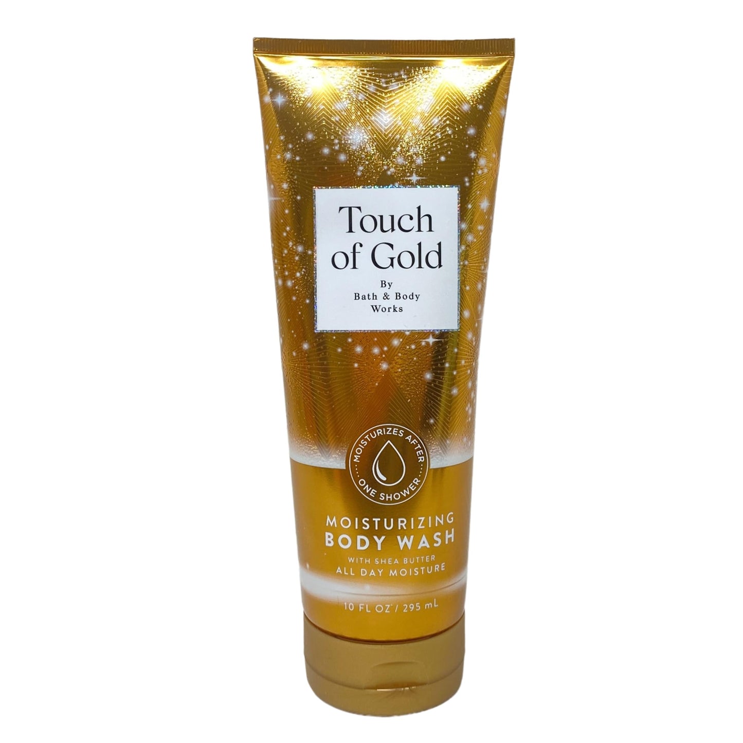 Bath & Body Works Touch of Gold 2-Pack Moisturizing Body Wash Bundle with a Natural Oats Bar Soap - Full Size