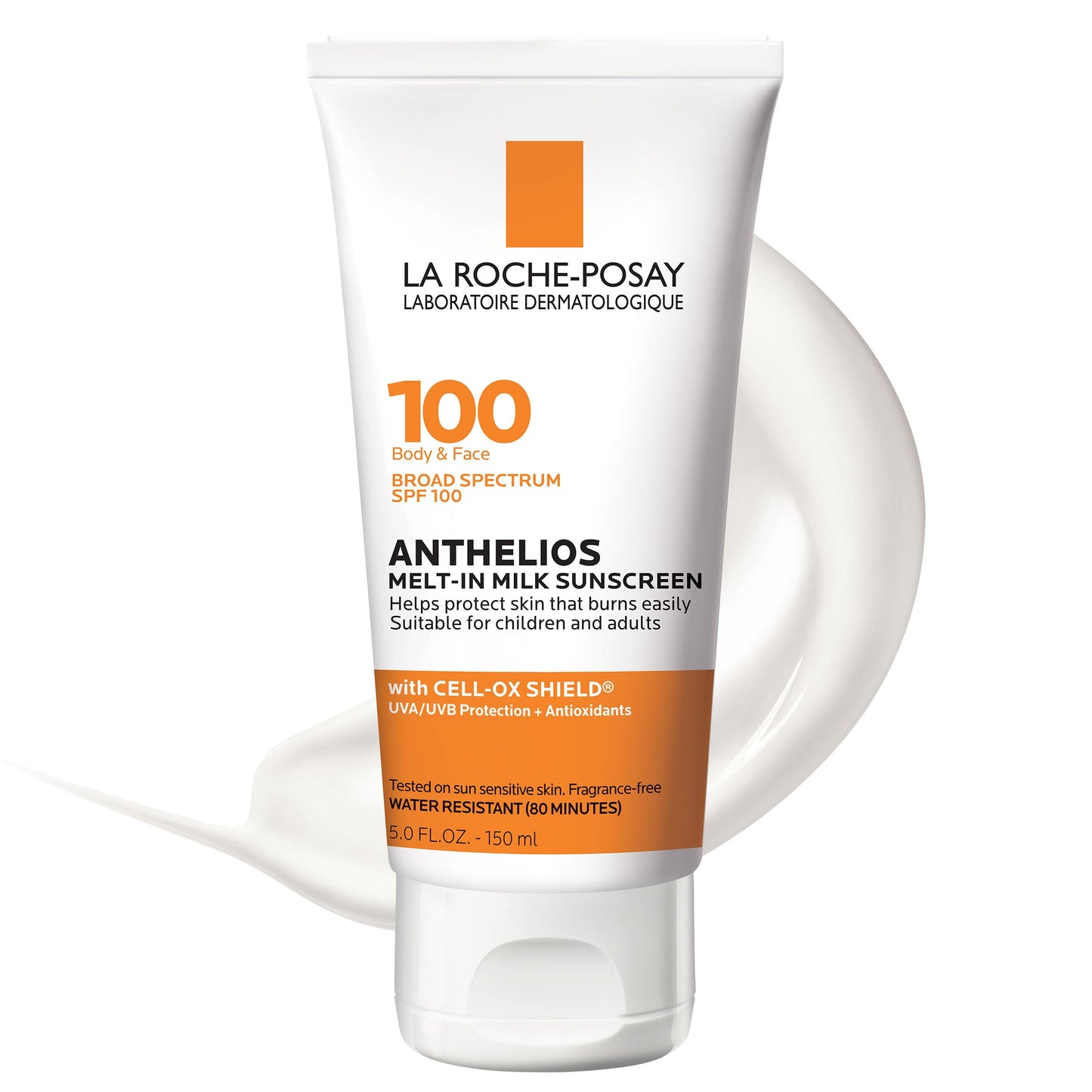 La Roche-Posay Anthelios Melt-In Milk Sunscreen for Face & Body SPF 100 5oz