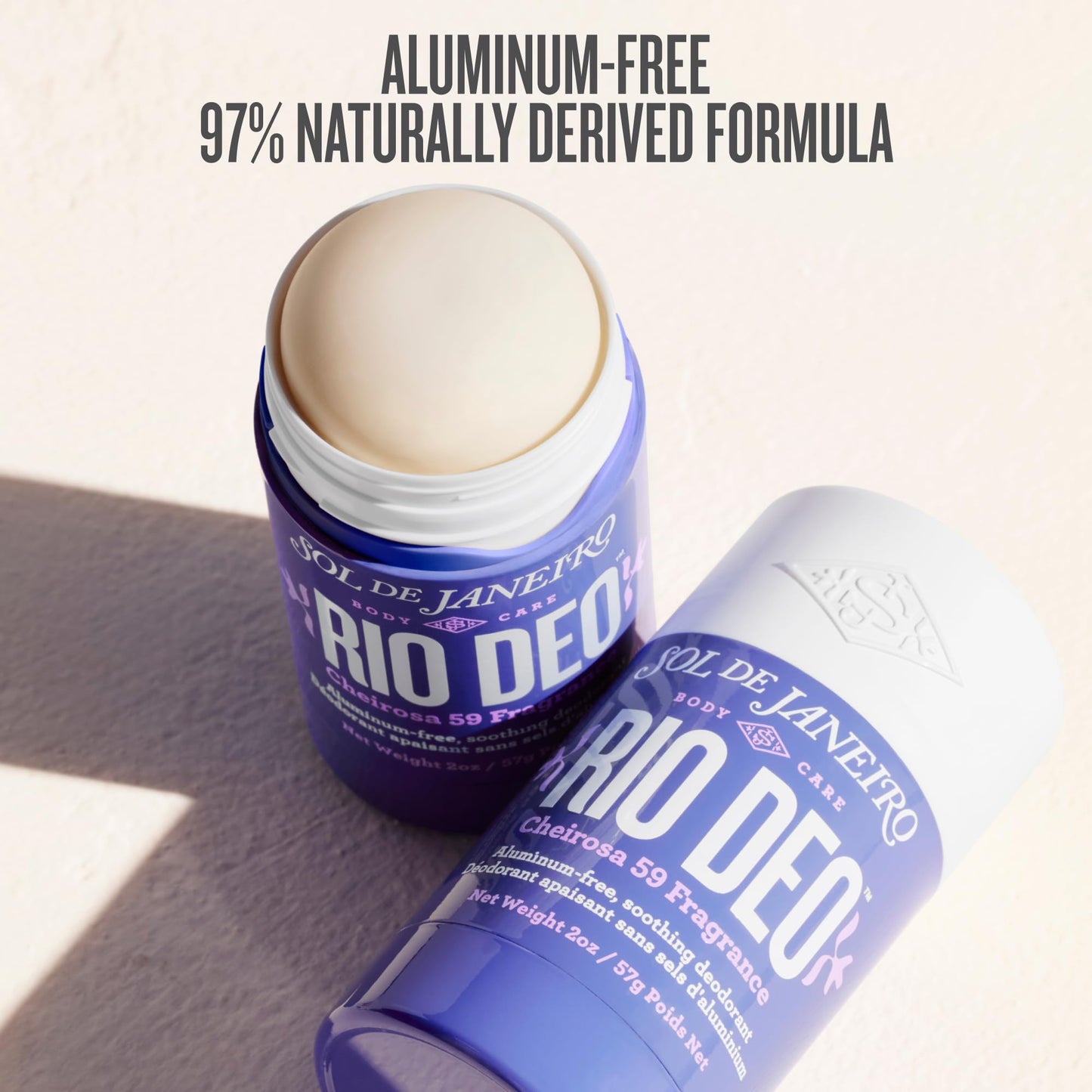 Sol de Janeiro Rio Deo - Refillable Aluminum Free Deodorant (Cheirosa 59)