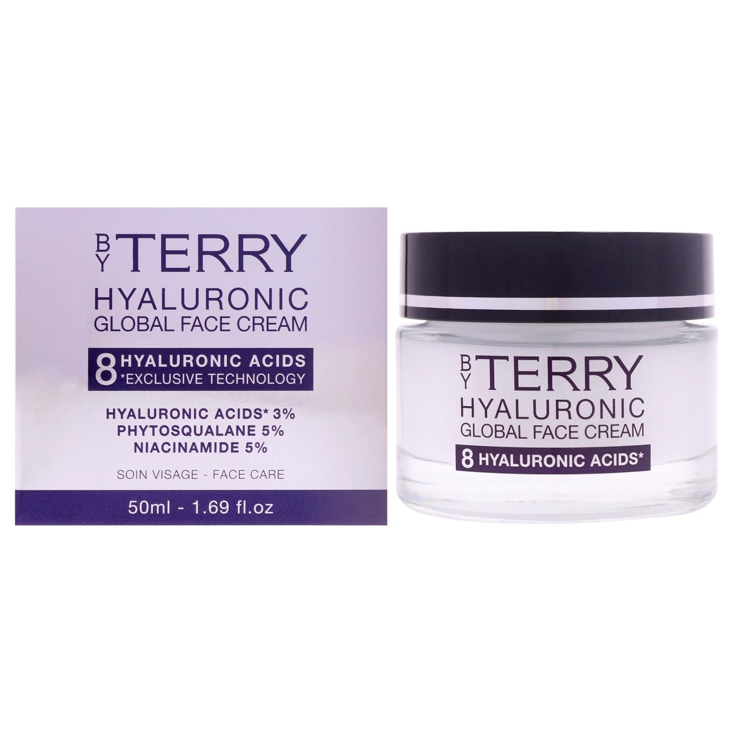 Hyaluronic Global Face Cream by By Terry for Women - 1.69 oz Cream