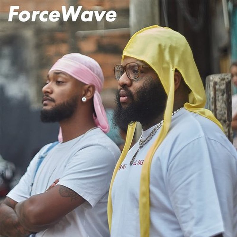 ForceWave Silky Durag for Men Wave Cap Satin Dorag for Men Women 360 Wave Yellow