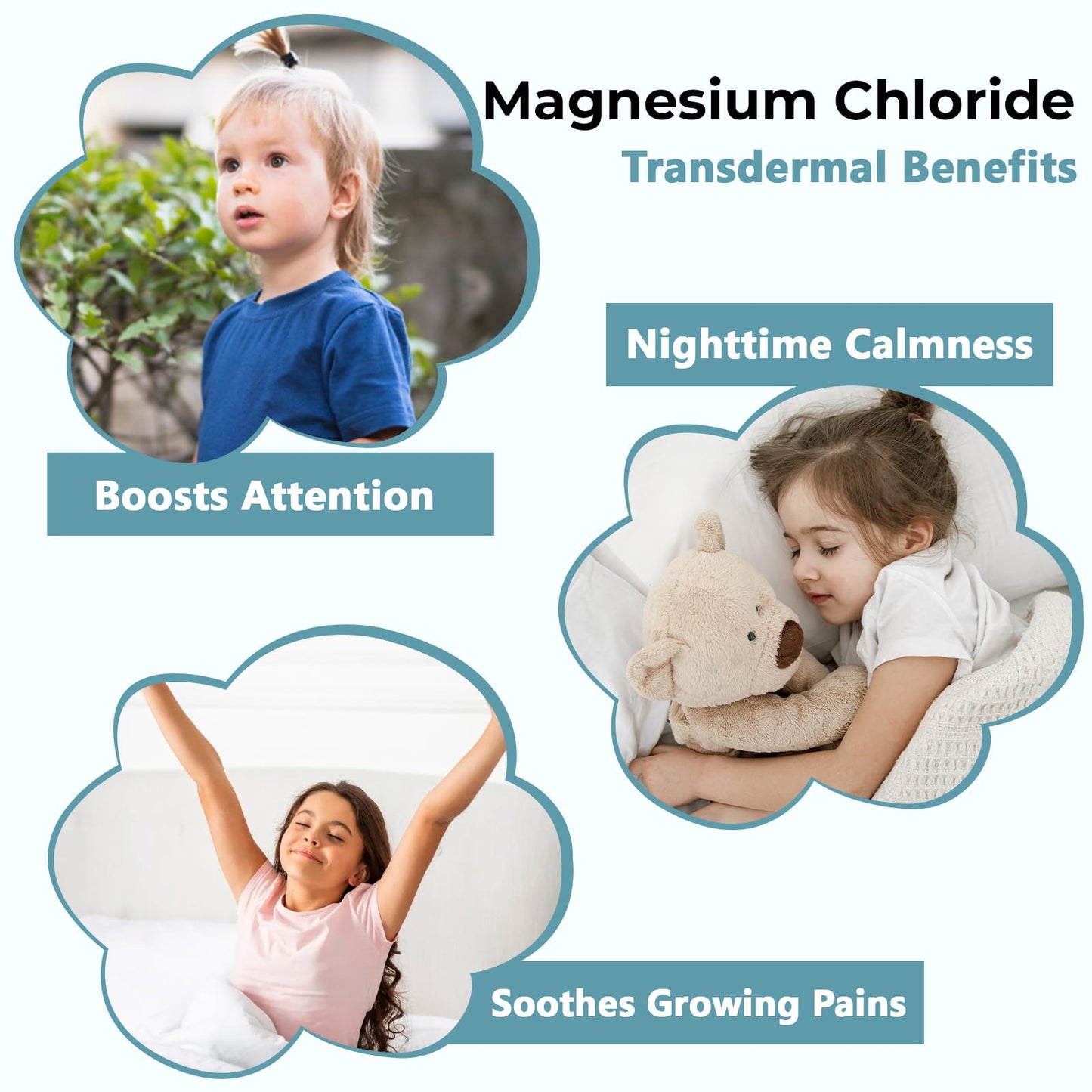 Magnesium Lotion for Kids – Juniors Bedtime Lotion for Sleep & Growing Pain Relief, Coconut Scented Magnesium Chloride Kids Lotion with No Melatonin Tallow-Based Formula for the Whole Family Routine