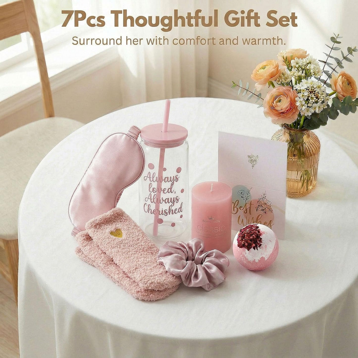 Birthday Gifts for Women – Thoughtful Gift Baskets Set for Her, Ideal for Mothers Day Gifts for Mom, Wife, Sister, Daughter, Meaningful Appreciation Present for Teachers, Coworkers & Friends