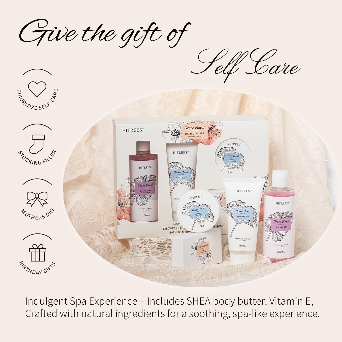 Spa Gift Basket for Women & Men, Face Skin Care Set, Bath & Body Set, Self Care Hydrating Pamper Kit, Bath Bomb, Birthday, Christmas, Valentines, Mother Day, Anniversary Spa Travel Set Holiday Gift