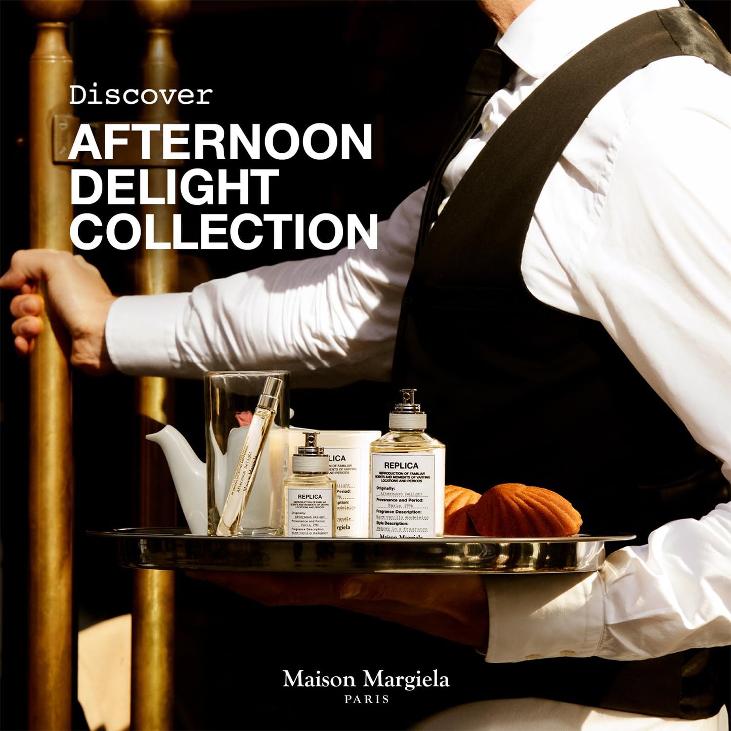 Maison Margiela - Replica - Afternoon Delight Scented Candle - Warm & Cozy Scent - with Vanilla & Sandalwood - 5.8 Oz