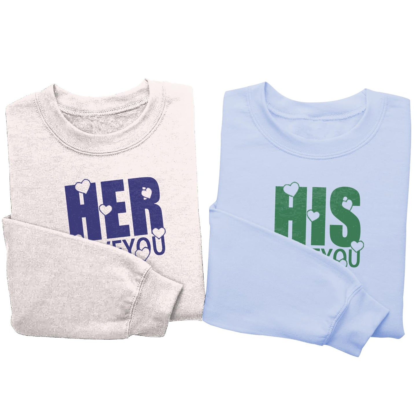 domirica Cream Personalized Gifts Unisex Long Sleeve Pullover Crewneck Oversized Custom Hoodies 2025 Valentines Day Gift For Couple Fashion Funny Matching Custom Sweatshirts,L