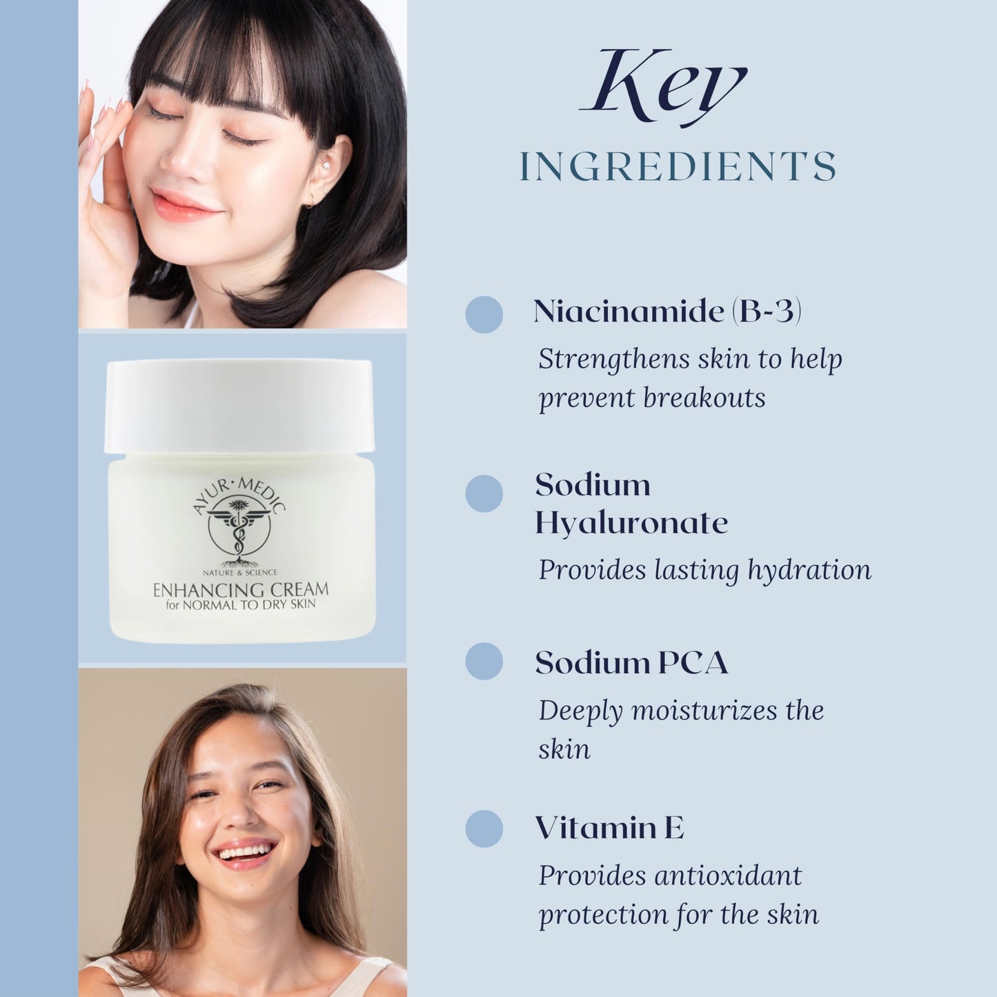 Ayur-Medic Enhancing Cream for Normal to Dry Skin