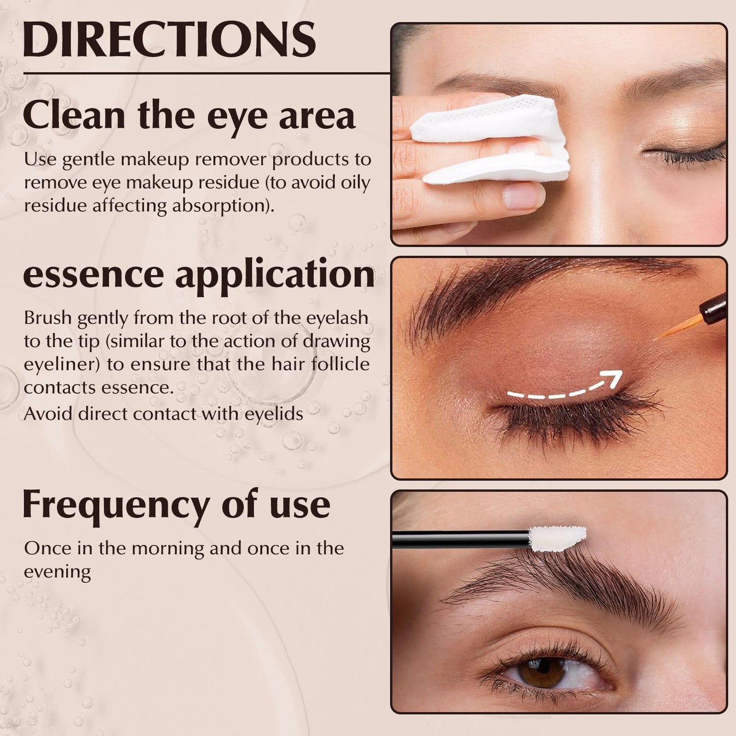 Eyelash Serum and Eyebrow Serum 2 Pack