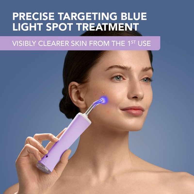 FOREO ESPADA 2 plus Precise Targeting - Skin Care Device for Blemish Treatment - Medical-grade Silicone - Scar & Spot Treatment for Face - Clear Skin – Lavender