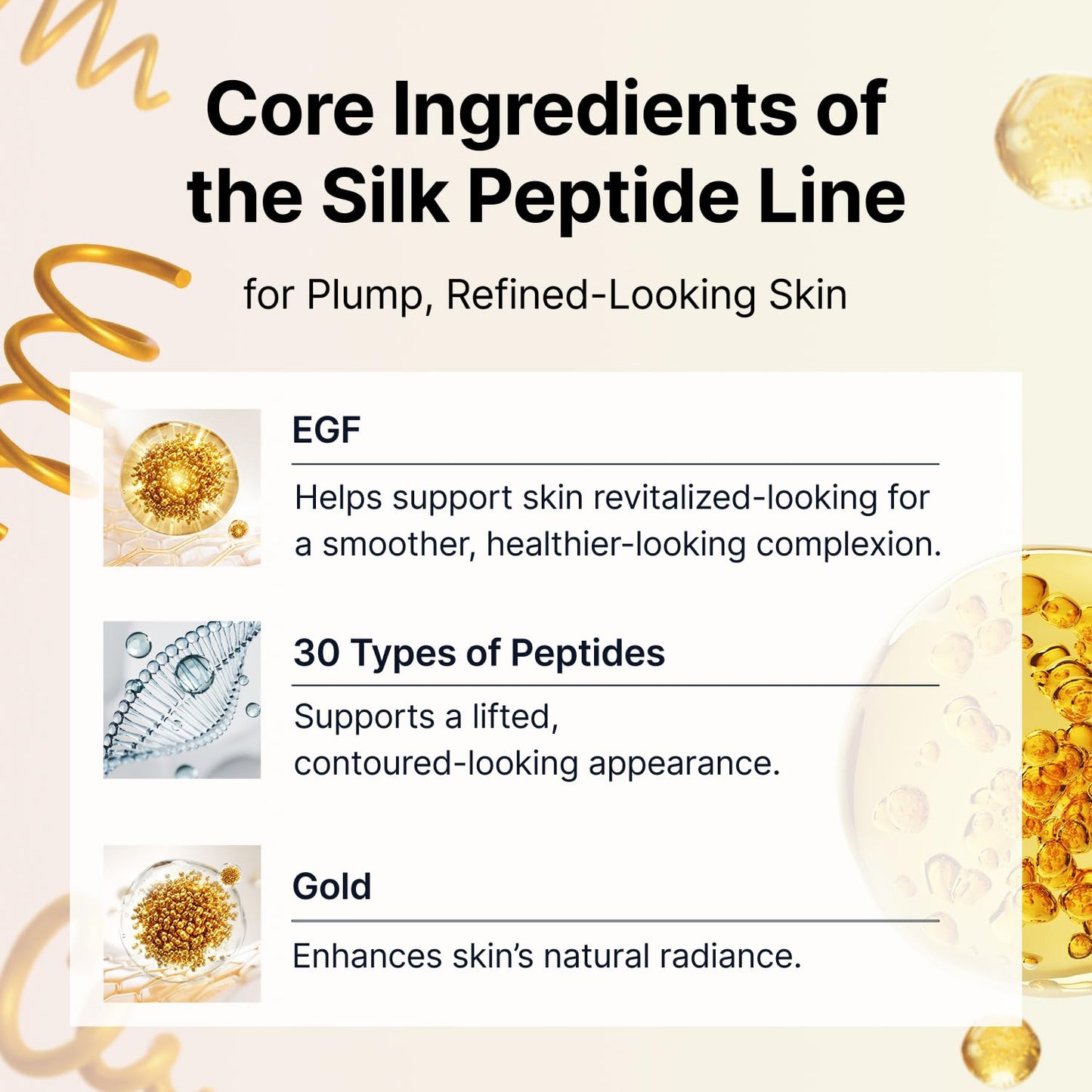 SUNGBOON EDITOR Premium Golden Glow Set, Silk Peptide Ampoule and Gold Mask Set with 24K Gold, Copper Peptides, 30 Peptides, Overnight Hydration and Radiance Care, Korean Skincare Gift Set